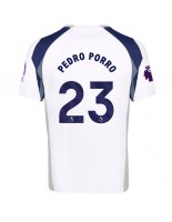 Tottenham Hotspur Pedro Porro #23 Domácí Dres 2025-26 Krátký Rukáv